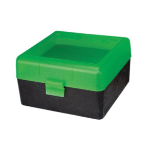 MTM Box 100 Rounds - Small Case Green / Black